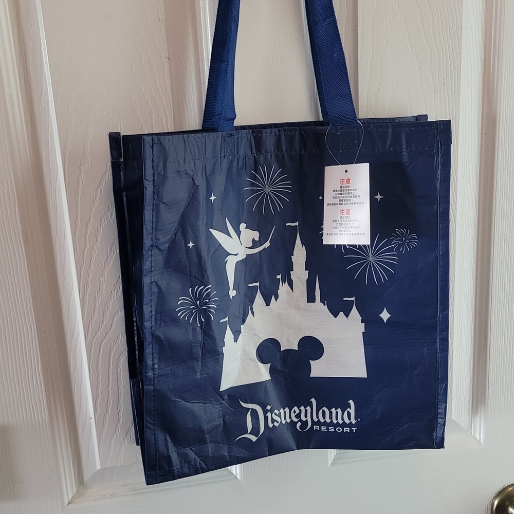 Disney Blue and White Tote Bag